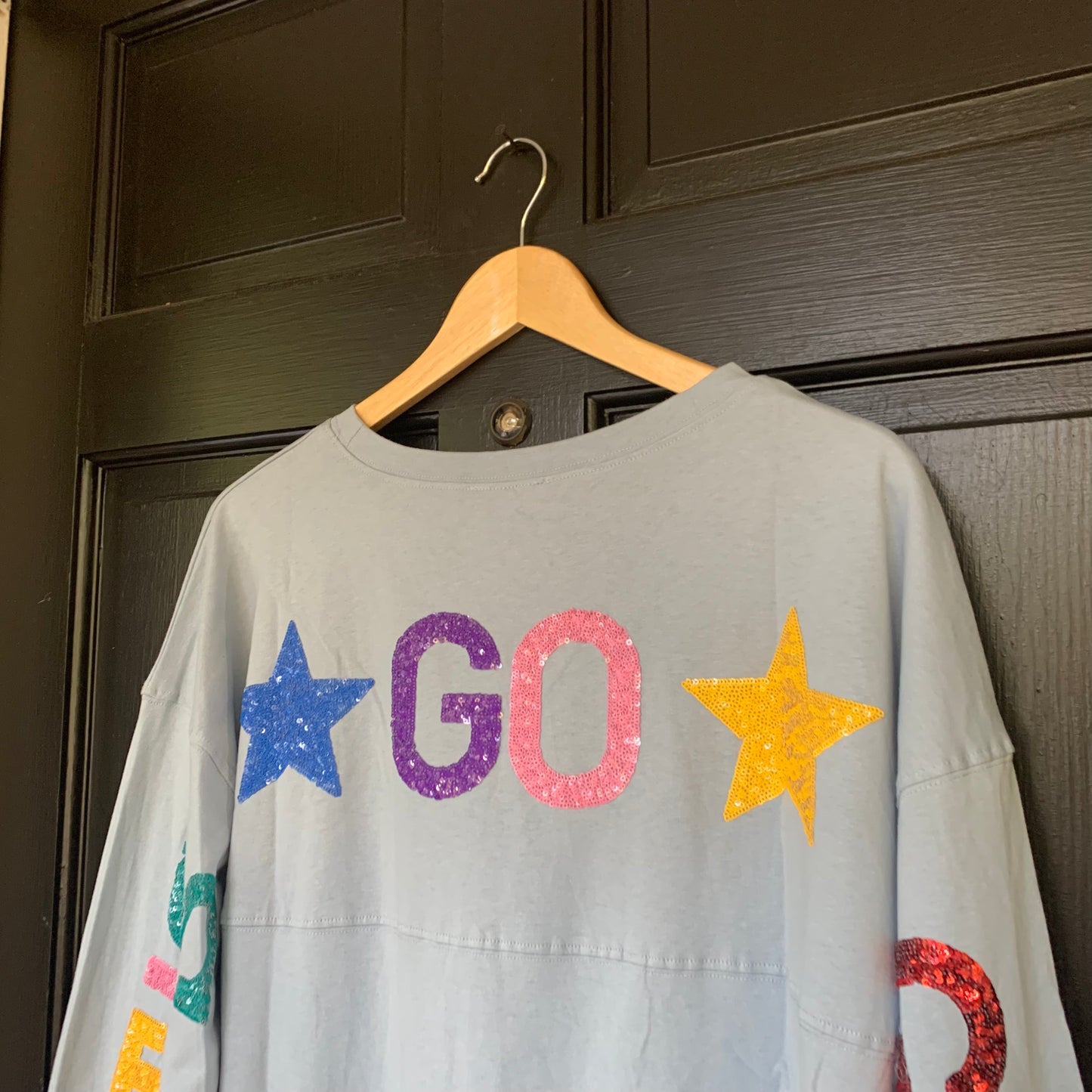 Fantastic Fawn Let’s Go Girls Sequin Oversized Top