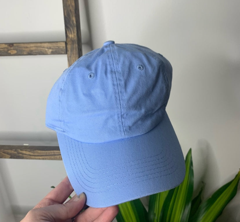 C.C Light Blue Classic Baseball Hat