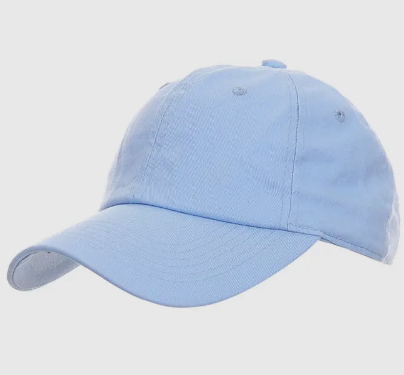 C.C Light Blue Classic Baseball Hat