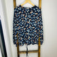 Easel Floral Print Oversized Sweatshirt S