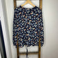 Easel Floral Print Oversized Sweatshirt S