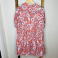 Easel Floral Button Front Dress S