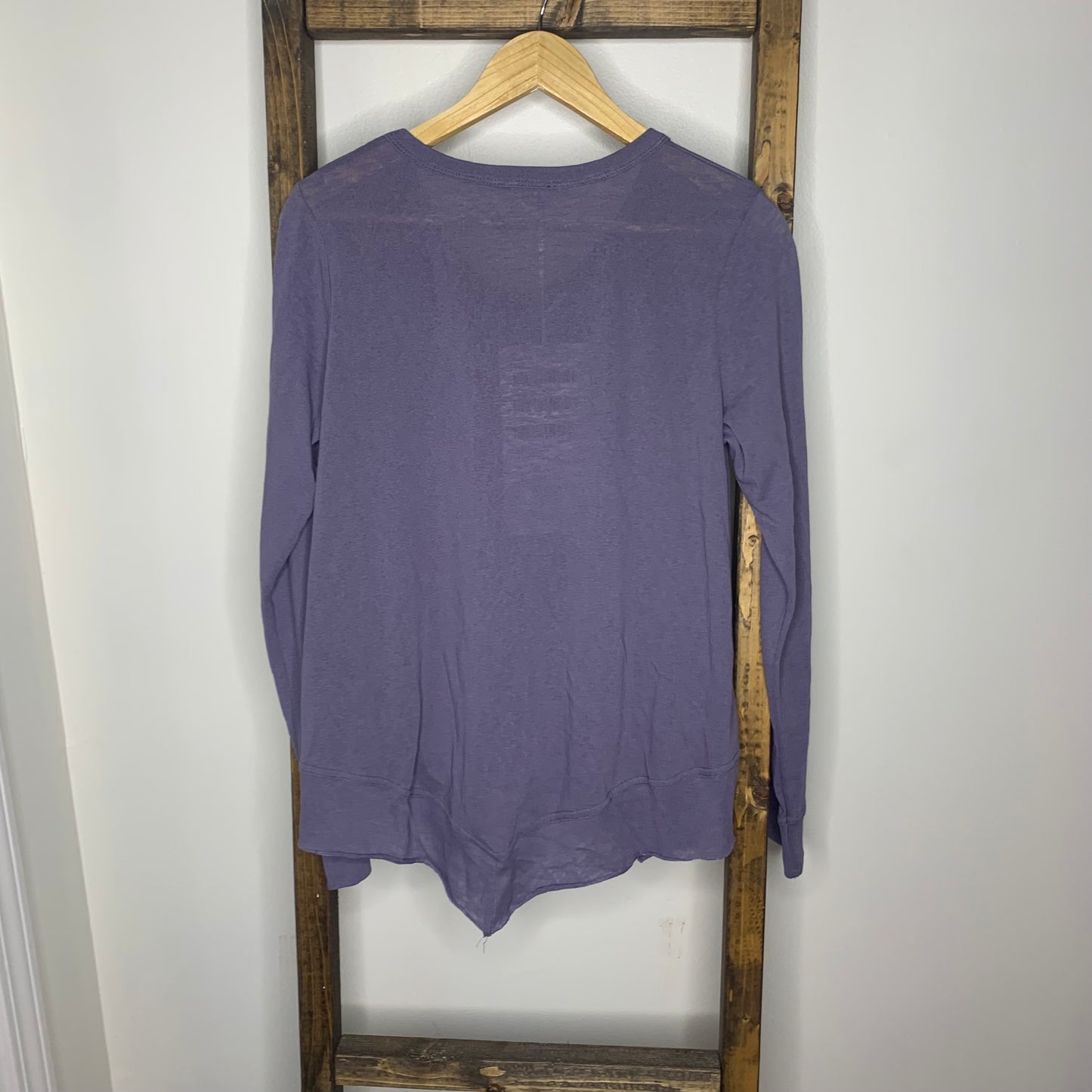 Easel Long Sleeve Tunic Blouse S