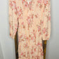 Easel Light Pink Floral Maxi Dress S