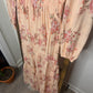 Easel Light Pink Floral Maxi Dress S