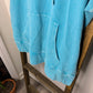 Easel Blue Thermal Hoodie S