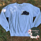 Cowgirl Hat Chenille Patch Sweatshirt