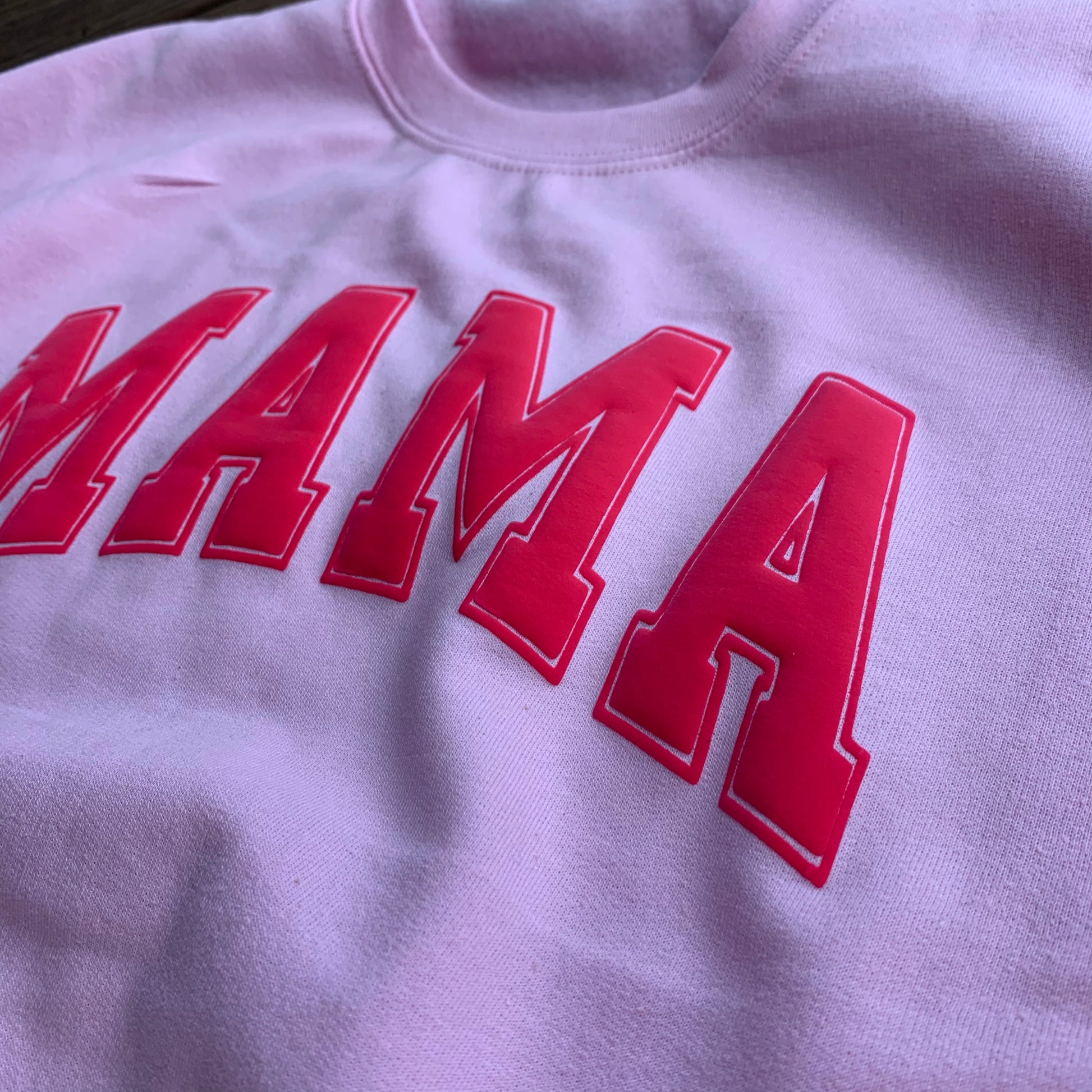 Mama Puff Vinyl Sweatshirt – solillydesignco