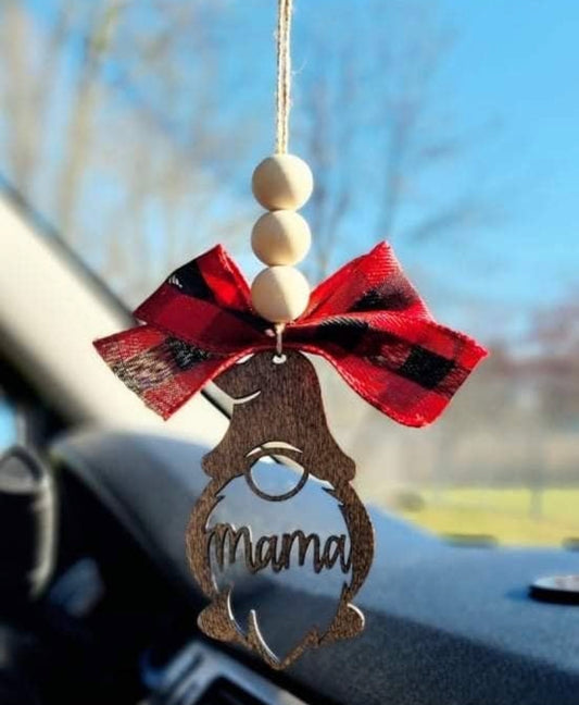 Mama Gnome Car Charm