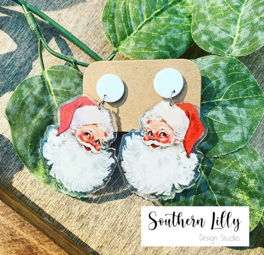 Santa Claus Earrings