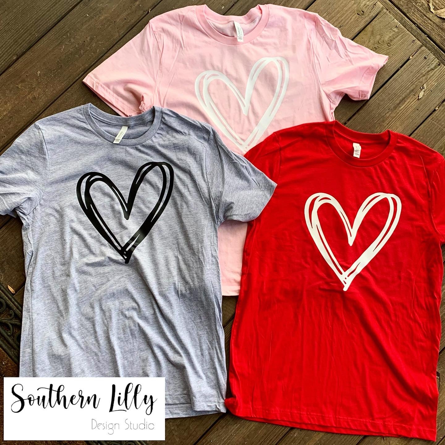 Hearts Valentines Inspired T-Shirt